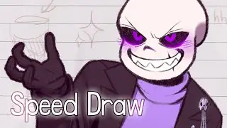 【Undertale】BHC Nox - Speed Draw【SAI】