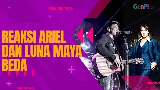 Ariel dan Luna Maya Bertemu, Tatapan Nggak Bisa Bohong