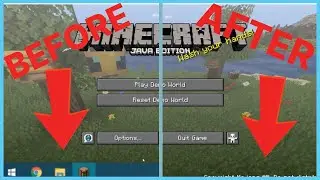 How To Make Minecraft Full Screen & Hide The Taskbar