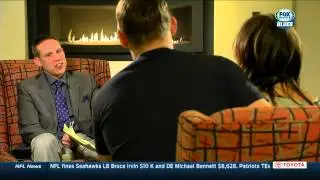 Vladimir Tarasenko interview w Andy Strickland pt2. St. Louis Blues vs Buffalo Sabres Feb 5 2015 NHL
