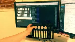 Controlling K-Mix with Web MIDI and the K-Mix API, Mixer Demo