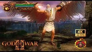 God of War 2 | Ghost of Sparta Zeus Gameplay 3| 4K HDR 60Fps