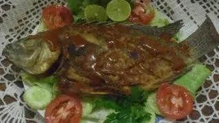 RICAS MOJARRAS FRITAS-PESCADO DORADO Y ENSALADA ( LOS ANGELES COCINAN )