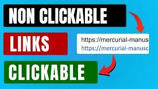 Convert Text URLs into Clickable Links Google sheets