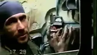 Чечня 1996 .танк уничтоженный. архивная запись