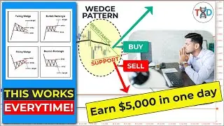🔴 WEDGE PATTERNS - You Can Make $5,000 Day Trading This Super Simple Strategy