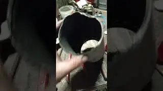 выхлоп на дедушке МАЗае переделываем...