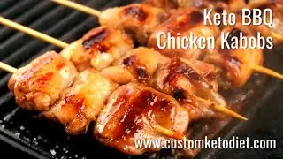 Keto Recipes   BBQ Chicken Kabobs