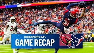 Texans EDGE out Cardinals despite Stroud's 3-INT Day | Game Recaps | CBS Sports