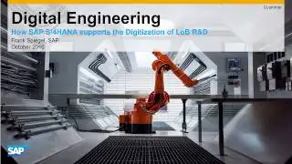 SAP PLM in S4HANA for RD