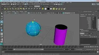 56. Введение в NURBS моделирование. Курс Maya для начинающих. Урок №56