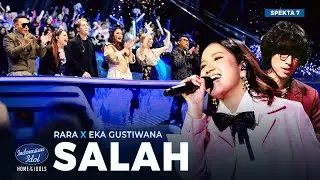 RARA X EKA GUSTIWANA - SALAH (POTRET) - SPEKTAKULER SHOW 7 - Indonesian Idol 2025