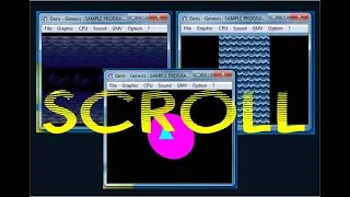 SGDK Tutorial #08 - How to move images using scrolling (LINE, TILE, PLANE)