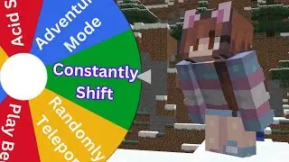 Minecraft, but Every 5 Minutes I Spin a Wheel