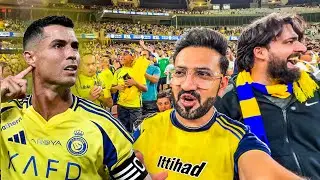 Crazy Experience of Cristiano Ronaldo Football Match in Jeddah Saudi Arabia  