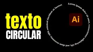 Illustrator: Escribir Alrededor de Círculo / Texto Circular
