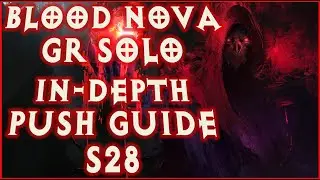 S28 Necromancer GR Solo Push BLOOD NOVA Build Guide 2.7.5 Diablo 3