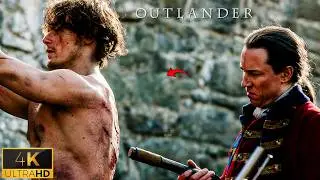 Outlander 4K Clip - Jamie Endures Captain Randall’s Torture
