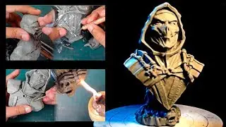 Scorpion from Mortal Kombat 11 Bust Sculpture
