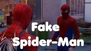 Spider Man PS4 funniest side quest fake Spiderman