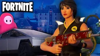 FALL GUYS AND A CYBERTRUCK? | Fortnite Chapter 5 Season 3 Funny Moments