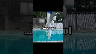 10 VS 10,000 Piece Lego Plane Crash in Pool #legoaviation #aviation