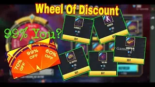 New Wheel Of Discount Event I Got Rare Items In 99% Akshay Gamer Yt | Free Fire