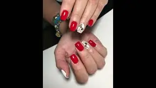 маникюр микс с микки маус #shorts