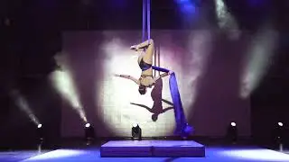 The Y & Anton Ray - Release the Monster. Air silks. Anastasia Timoshenko