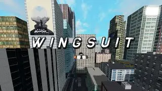 Roblox Parkour - Using the Wingsuit