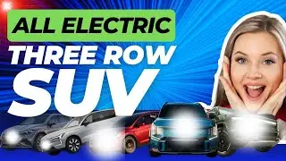 Top 5 All-Electric Three-Row SUVs in the USA for 2024