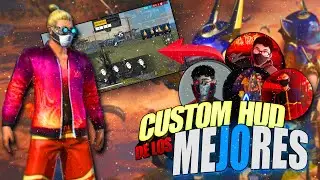 CUSTOM HUD DE LOS MEJORES JUGADORES DE FREEFIRE💚 MOTIVACIÓN 100% - PART. #2.🖱️