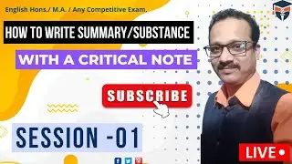 Summary/substance writing