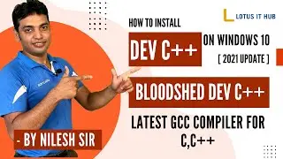 How to install DEV C++ on Windows 11 2024 Update Bloodshed Dev C++ ||  Latest GCC Compiler for C,C++