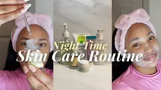 Skincare Routine | smooth & glowy skin | how to get rid of textured skin | ft.MSBLUE Jewelry