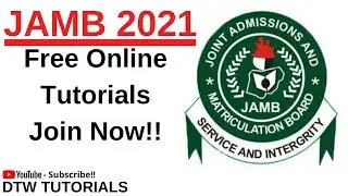 JAMB 2021 - Free Online Tutorials