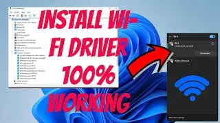 How To Install Wi-Fi Drivers in Windows 10/11. 