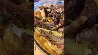 Recette Côtes d'agneau au four😋#recette #cuisine