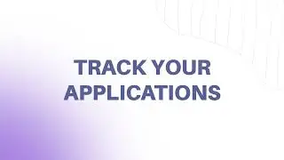 Track Your Applications
