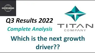 TITAN Q3 Result Analysis