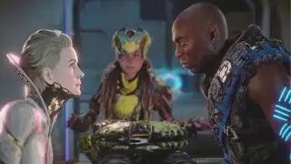Lance Reddick meets Tilda - Horizon Forbidden West