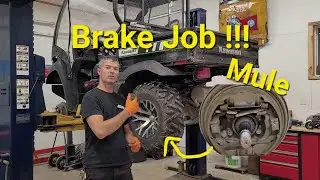 Mule Gets Well Deserved Brake Work!!!