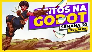 6 JOGO Feitos na GODOT para TE INSPIRAR!  - Semana 30