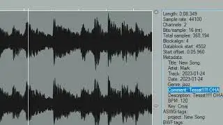 ReaComposer Project Notes to metadata  - Reaper(DAW)