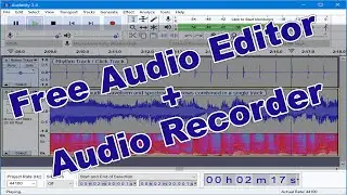 How to download & install Audacity in Windows 10 PC | Free audio editor + audio recorder