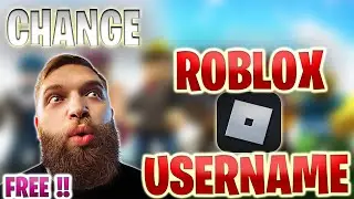 *NEW* How to Change your Username on Roblox for Free ✅ Change Roblox Username FREE in 2020