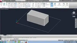 How To Use Extrude Faces Tool In Autocad.......Tutorial 12.