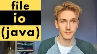 Java File IO (Tutorial)