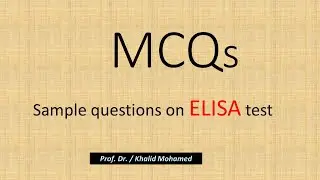 MCQ on ELISA test