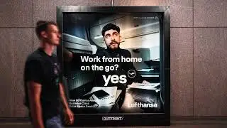 Lufthansa Embarcadero Station Domination